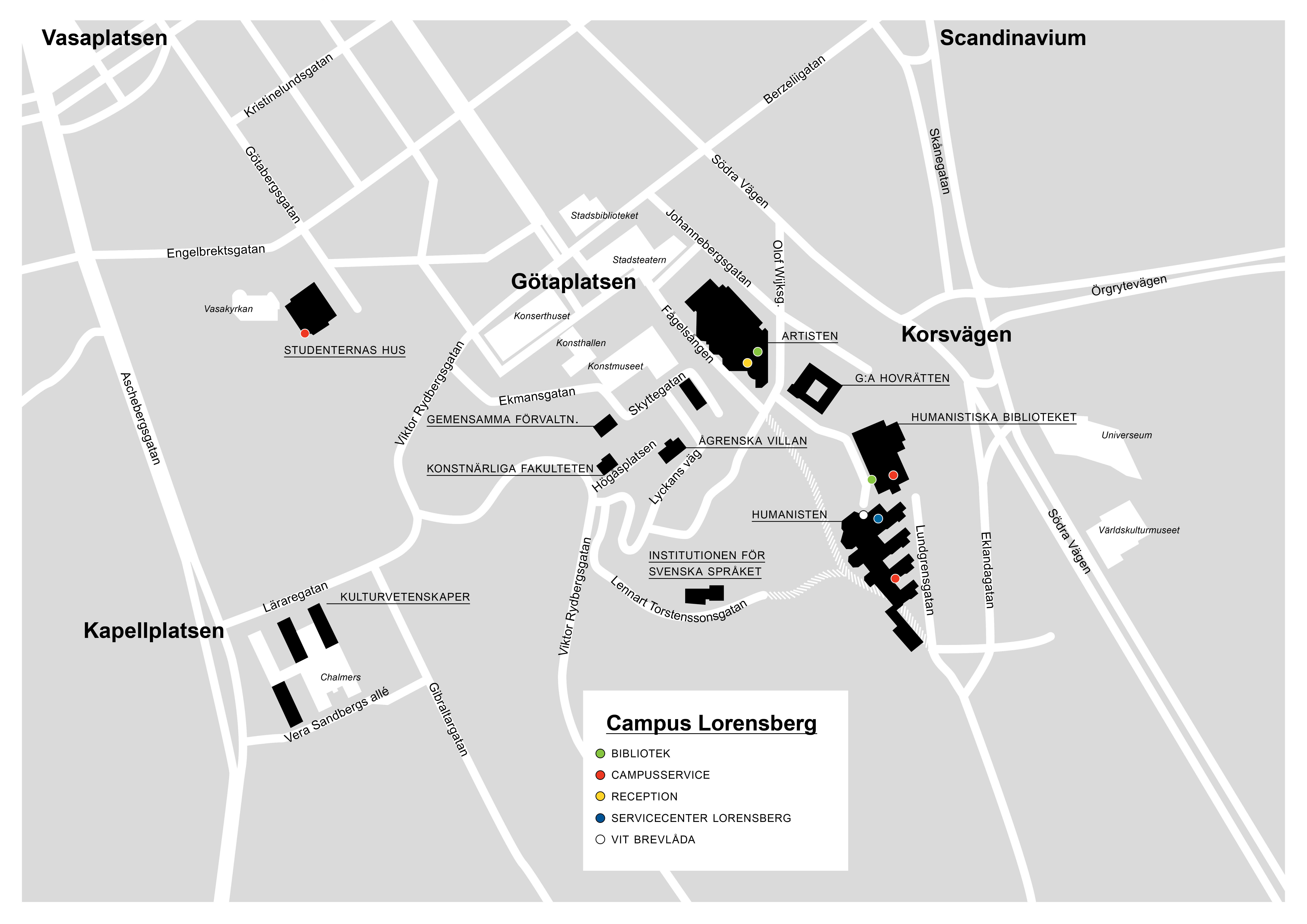 humanisten göteborg karta Lorensberg – Medarbetarportalen